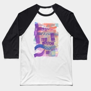 Stary Abstract Baseball T-Shirt